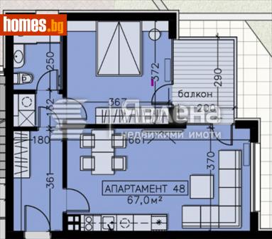 Двустаен, 80m² - Апартамент за продажба - 115281347