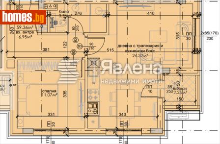 Двустаен, 66m² - Апартамент за продажба - 115370289