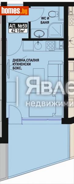 Едностаен, 42m² - Гр.Поморие, Бургас - Апартамент за продажба - ЯВЛЕНА - 115479599