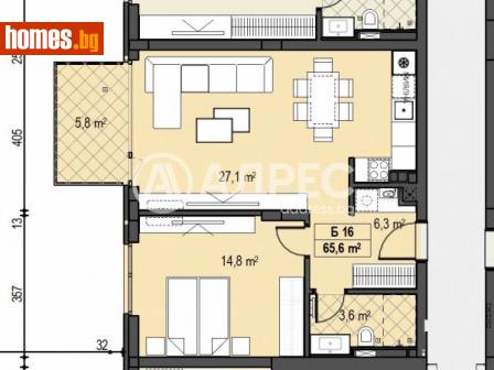Двустаен, 73m² - Апартамент за продажба - 115560220
