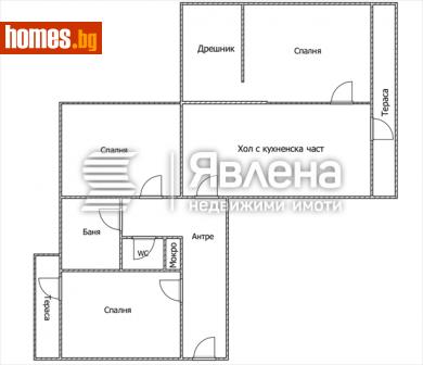 Четиристаен, 100m² - Апартамент за продажба - 115574962