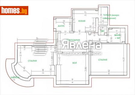 Четиристаен, 110m² - Апартамент за продажба - 115808634