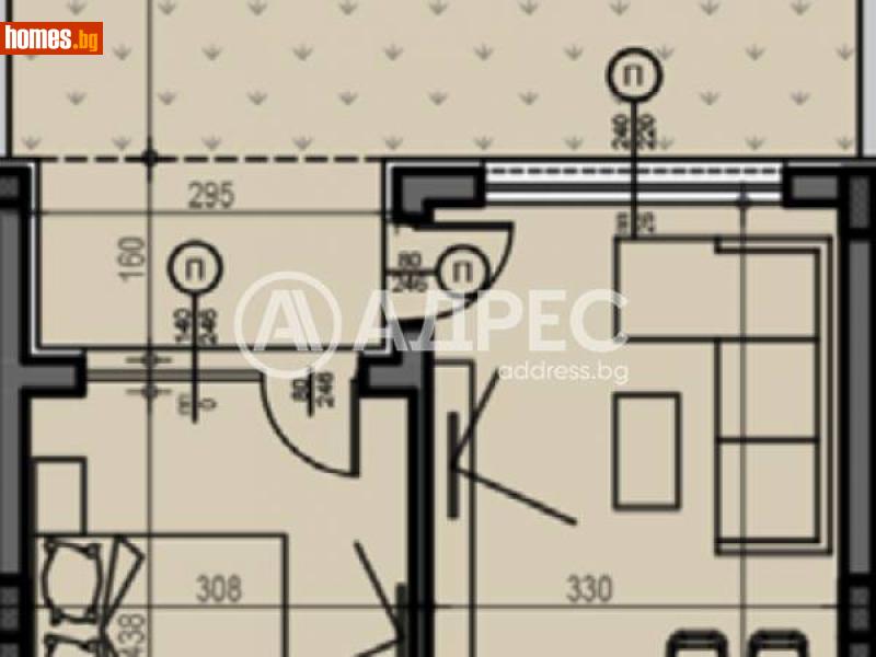 Двустаен, 57m² - Кв. Малинова Долина, София - Апартамент за продажба - АДРЕС НЕДВИЖИМИ ИМОТИ - 115958560
