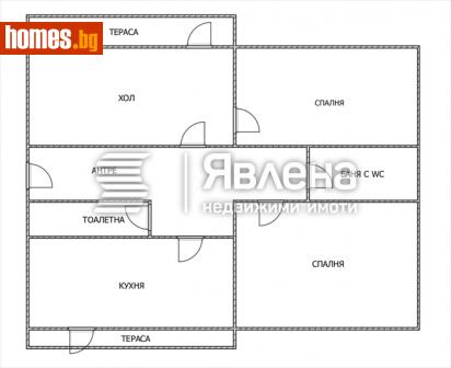 Тристаен, 77m² - Апартамент за продажба - 115977712