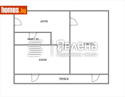 Двустаен, 44m² - Апартамент за продажба - 115977730