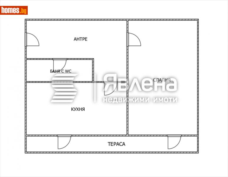 Двустаен, 44m² - Жк. Младост 2, София - Апартамент за продажба - ЯВЛЕНА - 115977730
