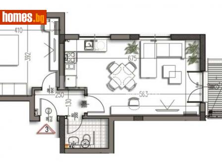 Двустаен, 75m² - Апартамент за продажба - 116092743