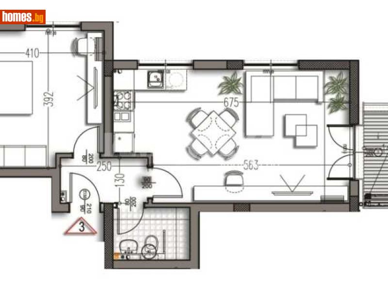 Двустаен, 75m² - Жк. Изгрев, Варна - Апартамент за продажба - ИМОТЕКА АД - 116092743