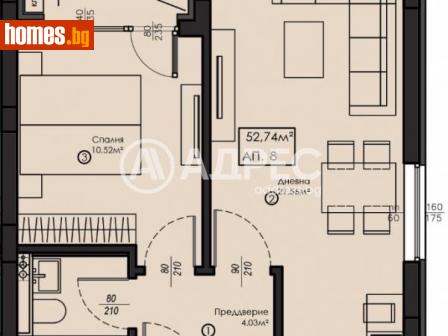 Двустаен, 65m² - Апартамент за продажба - 116140538