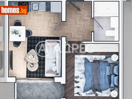 Двустаен, 57m² - Апартамент за продажба - 116185641