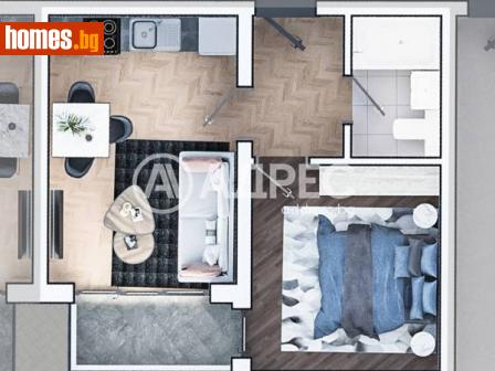 Двустаен, 57m² - Апартамент за продажба - 116185649