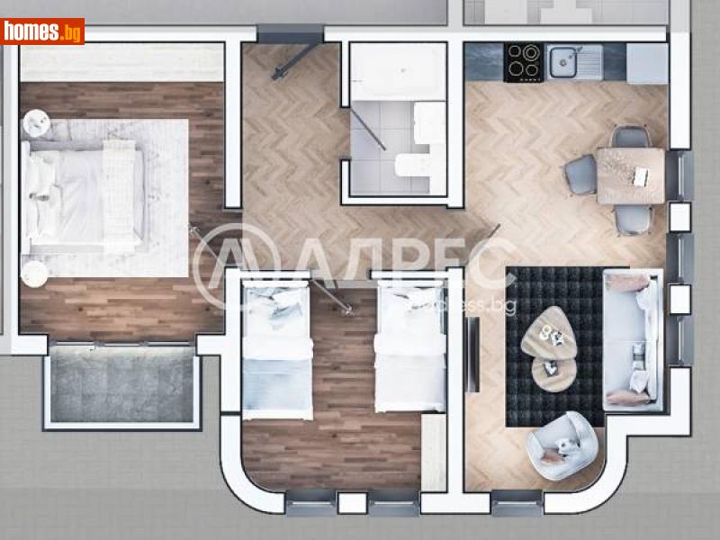 Тристаен, 97m² - София, София - град - Апартамент за продажба - АДРЕС НЕДВИЖИМИ ИМОТИ - 116185661