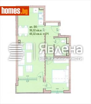 Двустаен, 65m² - Апартамент за продажба - 116220254