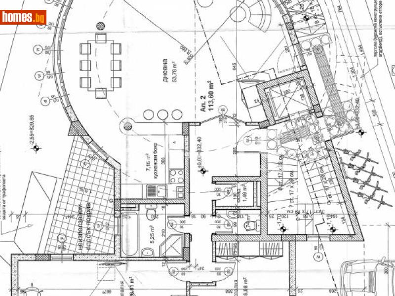 Тристаен, 137m² - Кв. Симеоново, София - Апартамент за продажба - АДРЕС НЕДВИЖИМИ ИМОТИ - 116227960