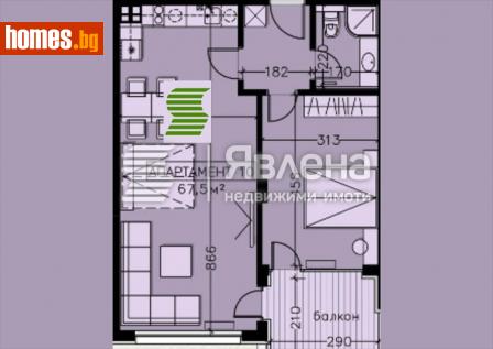 Двустаен, 81m² - Апартамент за продажба - 116228238