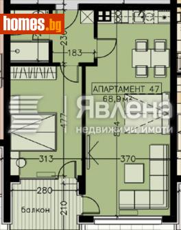 Двустаен, 82m² - Апартамент за продажба - 116228252