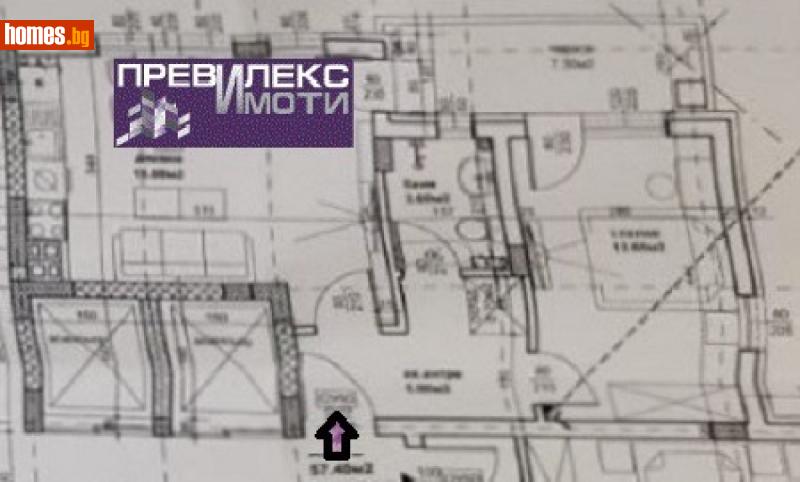 Двустаен, 67m² - Кв. Каменица , Пловдив - Апартамент за продажба - Превилекс имоти ЕООД - 116229920