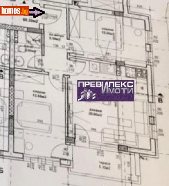 Тристаен, 81m² - Кв. Каменица , Пловдив - Апартамент за продажба - Превилекс имоти ЕООД - 116244792