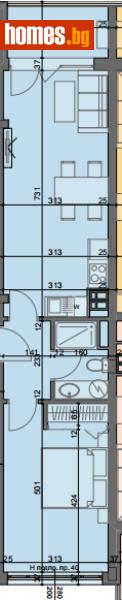 Двустаен, 69m² - Жк. Хаджи Димитър, София - Апартамент за продажба - Титан Пропъртис - 116244957