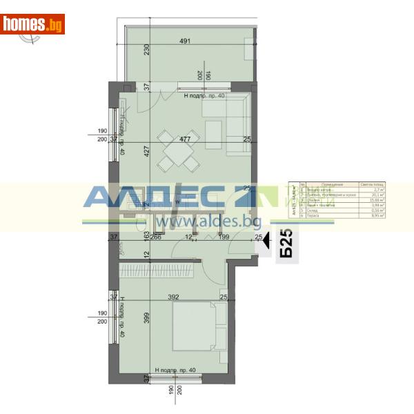 Двустаен, 76m² - Жк. Хаджи Димитър, София - Апартамент за продажба - АЛДЕС НЕДВИЖИМИ ИМОТИ - 116395713