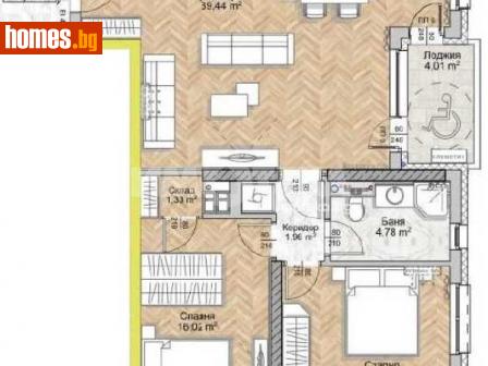 Тристаен, 123m² - Апартамент за продажба - 116444053