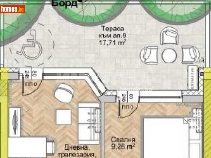 Двустаен, 43m² - Жк. Люлин 8, София - Апартамент за продажба - ИМОТЕКА АД - 116444088