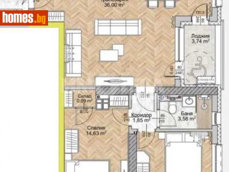 Тристаен, 110m² - Апартамент за продажба - 116460197