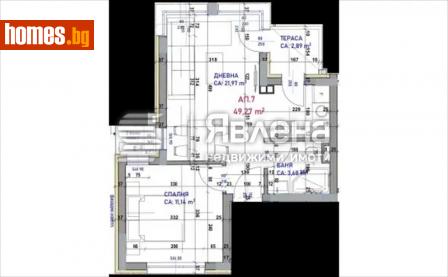 Двустаен, 67m² - Апартамент за продажба - 116485659