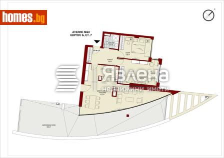 Тристаен, 181m² - Апартамент за продажба - 116516967