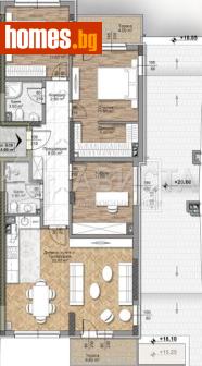 Четиристаен, 115m² - Апартамент за продажба - 116539926