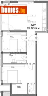 Тристаен, 108m² - Апартамент за продажба - 116540117