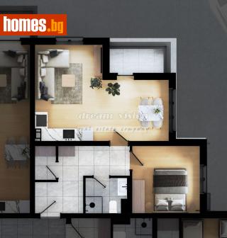 Двустаен, 68m² - Апартамент за продажба - 116552738