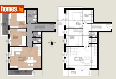 Тристаен, 105m² - Апартамент за продажба - 116592513