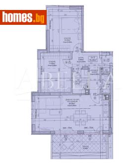 Тристаен, 94m² - Апартамент за продажба - 116600853