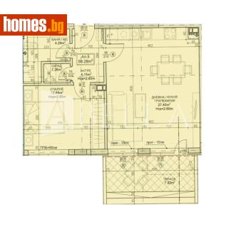 Двустаен, 69m² - Апартамент за продажба - 116600856