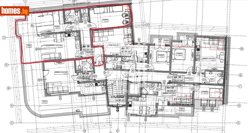 Тристаен, 110m² - Жк. Стрелбище, София - Апартамент за продажба - Trust Broker Solutions - 116613294