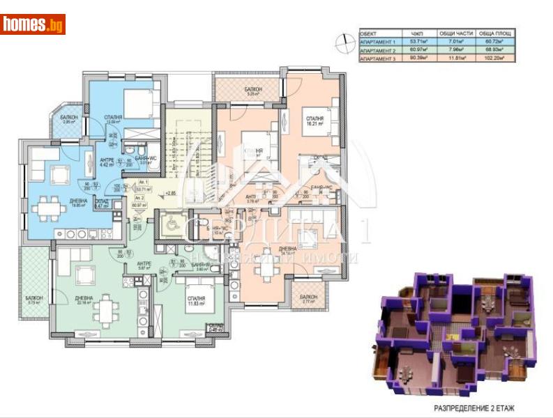 Четиристаен, 136m² - Кв. Кръстова Вада, София - Апартамент за продажба - СЕРДИКА 1 НЕДВИЖИМИ ИМОТИ ЕООД - 116617879