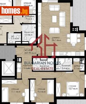 Четиристаен, 246m² - Апартамент за продажба - 116621514