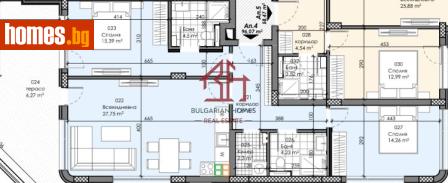 Тристаен, 113m² - Апартамент за продажба - 116621557