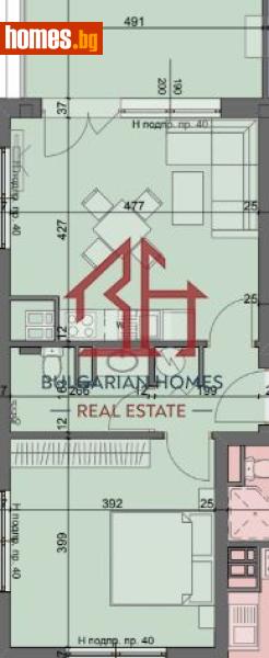 Двустаен, 64m² - Жк. Хаджи Димитър, София - Апартамент за продажба - Bulgarian Homes - 116621574