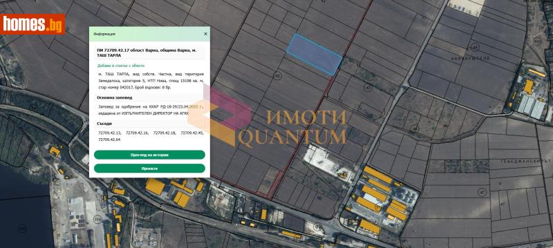 Парцел, 15000m² - С.Тополи, Варна - Парцел за продажба - АМАРА ИМОТИ - 116626359