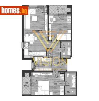Тристаен, 135m² - Апартамент за продажба - 116661633