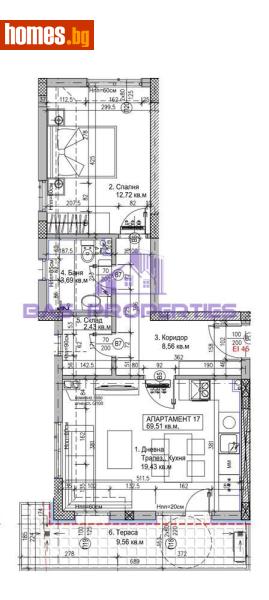 Двустаен, 81m² - Кв. Модерно Предградие, София - Апартамент за продажба - BasProperties - 116681662