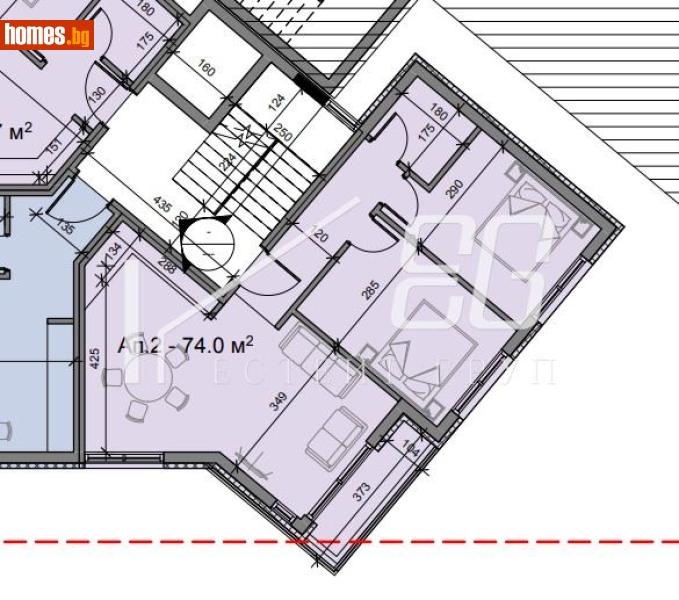 Тристаен, 74m² -  Цветен, Варна - Апартамент за продажба - ЕСТЕЙТ ГРУП - 116686480