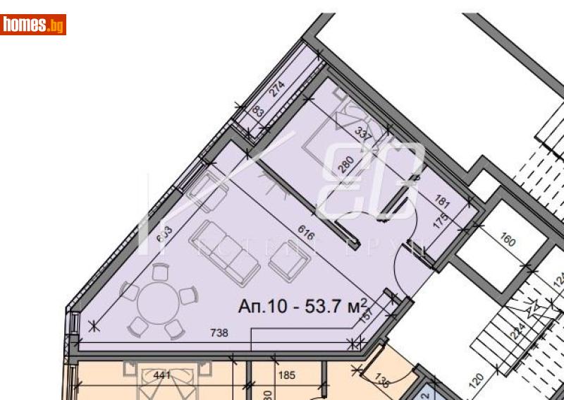 Двустаен, 53m² -  Цветен, Варна - Апартамент за продажба - ЕСТЕЙТ ГРУП - 116686486