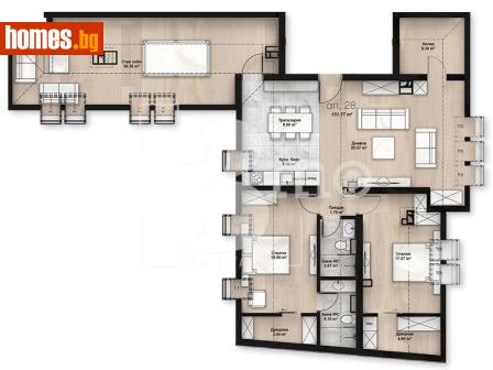 Четиристаен, 168m² - Апартамент за продажба - 116690381