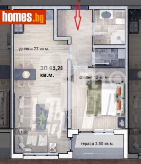 Двустаен, 83m² - Апартамент за продажба - 116690665