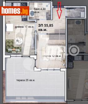 Двустаен, 71m² - Апартамент за продажба - 116690667