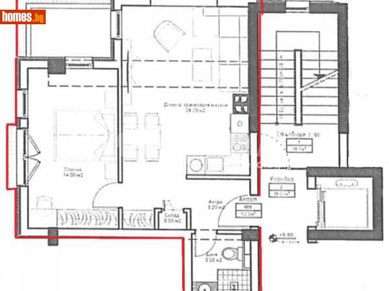 Двустаен, 63m² - Кв. Горубляне, София - Апартамент за продажба - ИМОТЕКА АД - 116829165