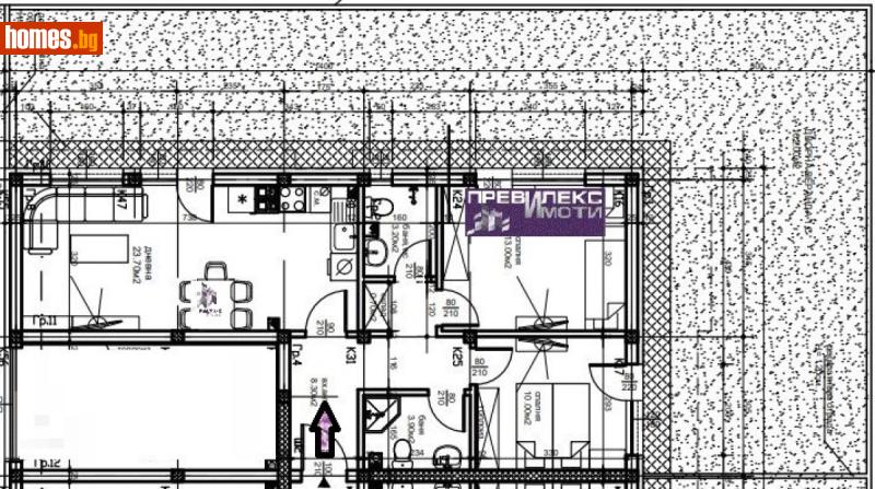 Тристаен, 189m² - Кв. Остромила, Пловдив - Апартамент за продажба - Превилекс имоти ЕООД - 116892407